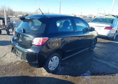 2024 Mitsubishi Mirage Es/Le z USA, uszkodzony, nr VIN ML32AUHJ4RH016567